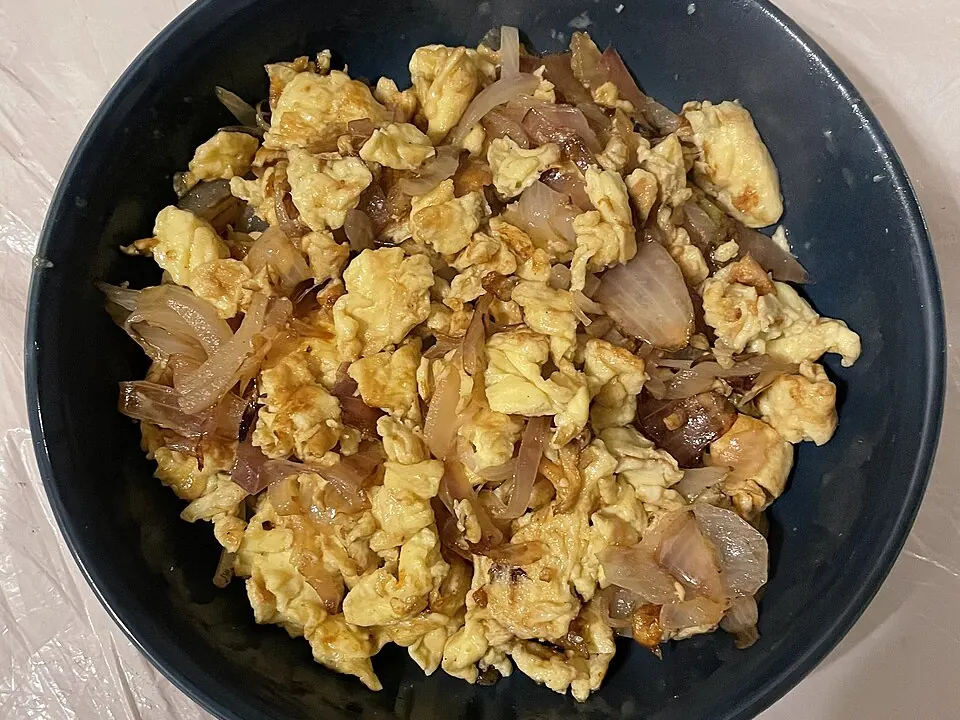 洋葱炒鸡蛋, photo 1 of 1